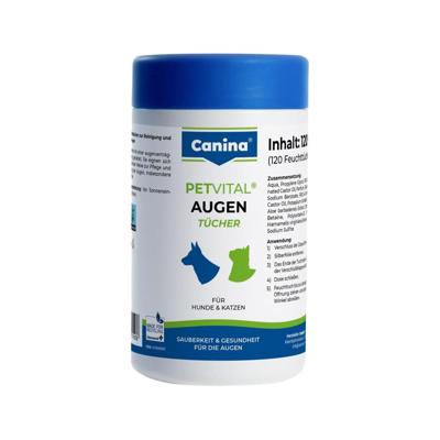 Canina Petvital® Oogverzorgingsdoekjes, 120 stuks