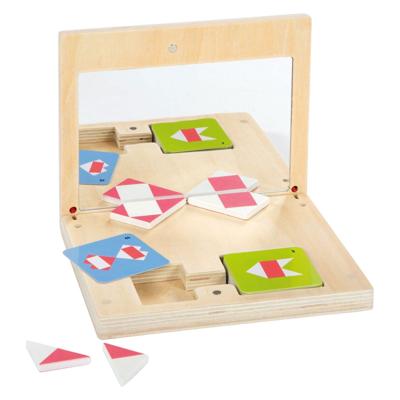 Small Foot - houten symmetriespel met spiegel educatief Small Foot - houten symmetriespel met spiegel educatief