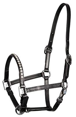 Harrys Horse Crystal veulenhalster zwart maat:veulen