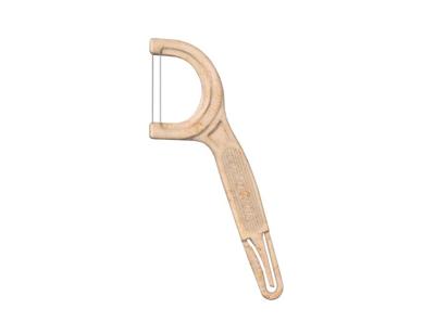 The Eco Gang Tandenstokers met flosdraad - mint The Eco Gang Tandenstokers met flosdraad - mint