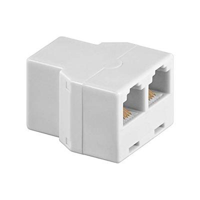 Goobay ISDN Adapter [1x RJ12-bus - 2x RJ12-bus] Wit