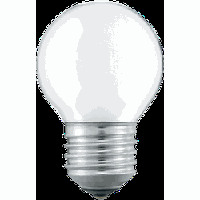 Classic Gloeilamp Kogel Mat E27 - Dimbaar - Warm wit licht - 15W - thumbnail