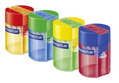 Puntenslijper Staedtler Multicolour Met reservoir Plastic (10 Stuks)