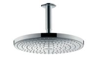 Hansgrohe Raindance Select S hoofddouche 300 2jet met plafondaansluiting, wit/chroom - thumbnail