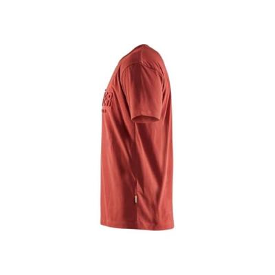 Blåkläder T-Shirt 3D 35311042 | Gebrand rood | Maat S - 7330509769645