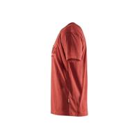 Blåkläder T-Shirt 3D 35311042 | Gebrand rood | Maat S - 7330509769645 - thumbnail