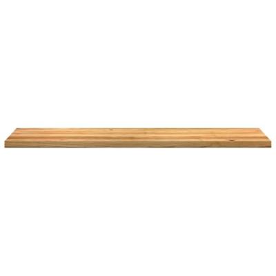 Vensterbanken 2 st 160x40x2 cm massief eikenhout lichtbruin