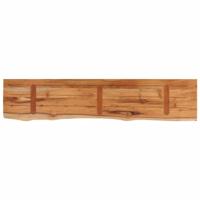 Tafelblad rechthoekig natuurlijke rand 180x30x3,8 cm acaciahout - thumbnail