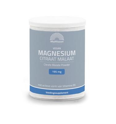 Vegan Magnesium Citraat Malaat Poeder