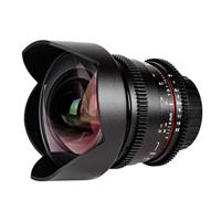 Samyang V-DSLR 14 mm T/3,1 ED AS IF UMC lens voor Pentax, zwart - thumbnail