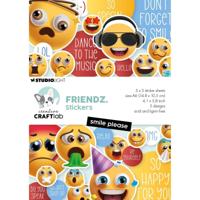 Creative Craftlab • friendz stickers smile please - thumbnail