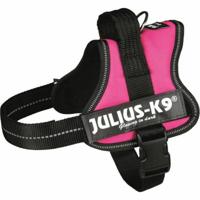 Julius K9 power-harnas / tuig voor labels fuchsia - thumbnail