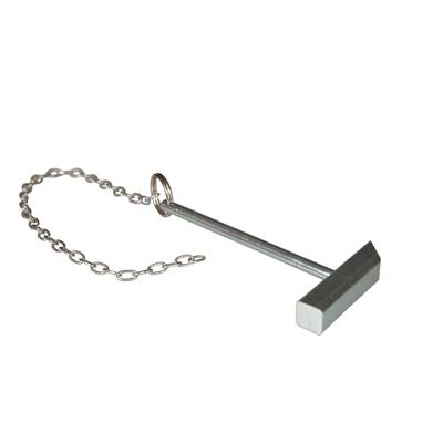 hamer + ketting noodsleutelkast