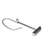 hamer + ketting noodsleutelkast - thumbnail