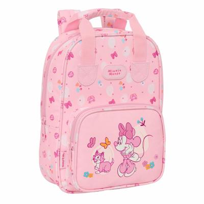Schoolrugzak Minnie Mouse Baby Roze 20 x 28 x 8 cm