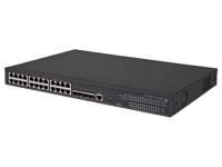 Hewlett Packard Enterprise FlexNetwork 5130 24G Poe+ 4SFP+ (370W) EI Managed L3 Gigabit Ethernet (10/100/1000) Zwart 1U Power Over Ethernet (Poe) - thumbnail