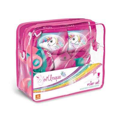 Mondo Eenhoorn rolschaatsen met beschermset, mt 22-29