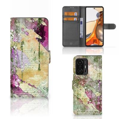 Hoesje Xiaomi 11T | 11T Pro Letter Painting Hoesje Xiaomi 11T | 11T Pro Letter Painting