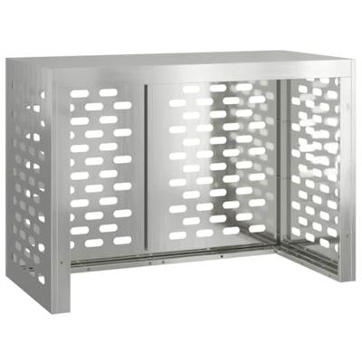 VidaXL Airconditioner hoes zilver 100 x 50 x 70 cm VidaXL Airconditioner hoes zilver 100 x 50 x 70 cm