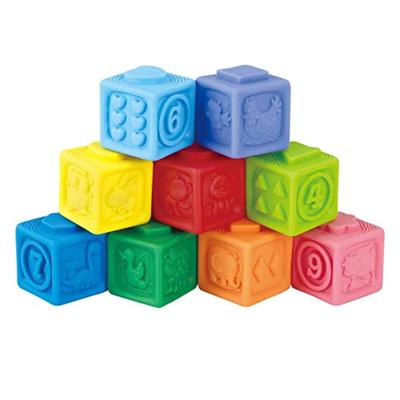 Playgo Play stapelbare voelblokken, 9dlg. Playgo Play stapelbare voelblokken, 9dlg.