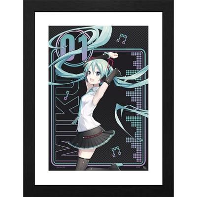 Hatsune Miku Framed Print - 01