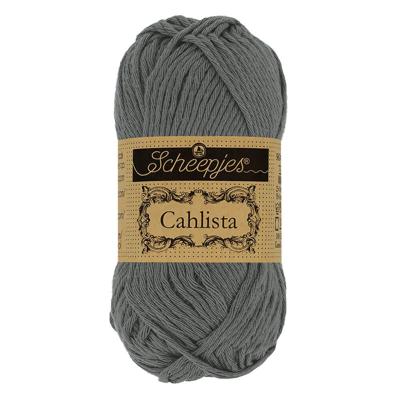 Scheepjes Cahlista 50g - 501 Anthracite - Haakgaren / Breigaren