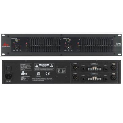 DBX 1215 dubbele grafische equalizer