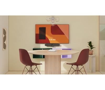 Logitech ConferenceCam Rally Bar Huddle 4K videoconferentiesysteem 3840 x 2160 Pixel Luidspreker, Microfoon, Klemhouder, Standvoet, Voice tracking microfoon
