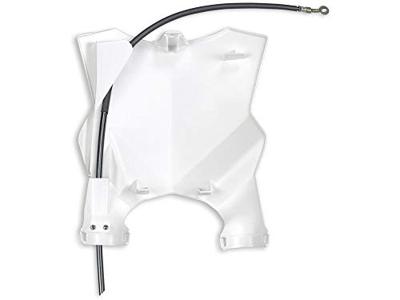 UFO PLAST startnummerbord start number plate ufo kawasaki white