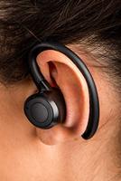 Lenco EPB-460BK In Ear headset Bluetooth Zwart Headset, Oorbeugel, Bestand tegen zweet Sport - thumbnail