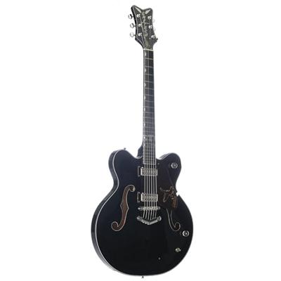 Gretsch G6636-RF Richard Fortus Signature Falcon Black semi-akoestische gitaar met koffer
