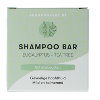 Shampoo bar eucalyptus & tea tree 60 Gram - thumbnail