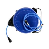 Airpress Luchtslanghaspel PU wandmodel | zelf-oprollend | 1/4" buitendraad | 8 x 12 mm 20 m | 15 bar - 4650820 - thumbnail