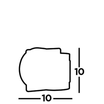 Searchlight Badkamer wandspotTumbler - 93290-2BK