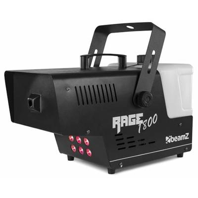 BeamZ Rage 1800LED rookmachine met RGBA licht & draadloze afstandsbediening