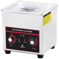 TOOLCRAFT USC-130 Ultrasoonreiniger Sieraden, Kantoorartikelen, Werkplaats 160 W 1.3 l Met verwarming, Met reinigingskorf - thumbnail