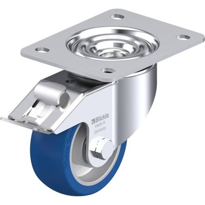 Blickle LK-ALBS 100K-3-FI Zwenkwiel met rem Wieldiameter: 100 mm Draagvermogen (max.): 320 kg 1 stuk(s)
