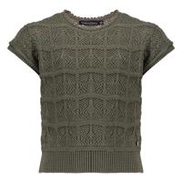 Frankie & Liberty Meisjes trui gebreid - May - Fresh olijf groen - thumbnail
