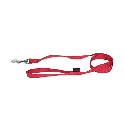 Martin hondenriem basic nylon rood Martin hondenriem basic nylon rood
