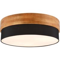 LED Plafondlamp - Plafondverlichting - Trion Sella - E14 Fitting - 3-lichts - Rond - Mat Nikkel/Zwart - Aluminium - thumbnail