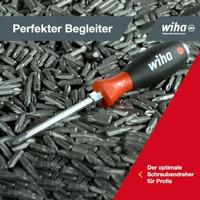 Wiha Schraubendrehersatz 6tlg PH/ Schlitz 6kant-Klinge Soft-Fin Schroevendraaierset Werkplaats 6-delig Plat, Kruiskop Phillips - thumbnail