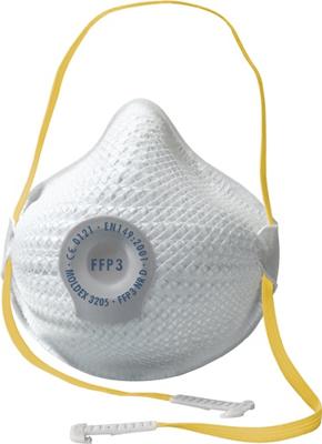 Moldex Air 325501 Fijnstofmasker met ventiel FFP3 D 10 stuk(s) EN 149:2001, EN 149:2009 DIN 149:2001, DIN 149:2009