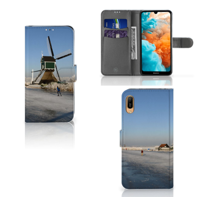 Huawei Y6 (2019) | Flip Cover | Schaatsers Huawei Y6 (2019) | Flip Cover | Schaatsers