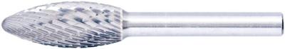 PFERD TOOLS 21000023 Freesstift Vlam Lengte 60 mm Afmeting, Ø 8 mm Werklengte 20 mm Schachtdiameter 6 mm PFERD TOOLS 21000023 Freesstift Vlam Lengte 60 mm Afmeting, Ø 8 mm Werklengte 20 mm Schachtdiameter 6 mm