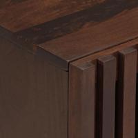 Nachtkastjes 2 st 40x33x46 cm massief mangohout - thumbnail