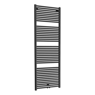 Wiesbaden Elara handdoek radiator 182x60 cm 1067 watt zwart mat