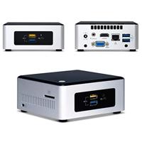 Intel Boxnuc5Cpyh Nuc Pc/Workstation Barebone, N3050, 1.6 Ghz Ucff, Bga 1170, Zwart/Zilver - thumbnail