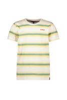 B.Nosy zomer t-shirt jongens - groen/wit gestreept - Timmy - thumbnail