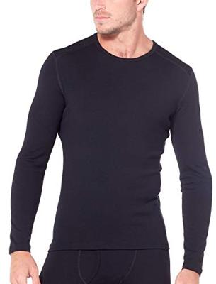 Icebreaker Merino 260 Tech LS Crewe Thermoshirt Heren Black XL