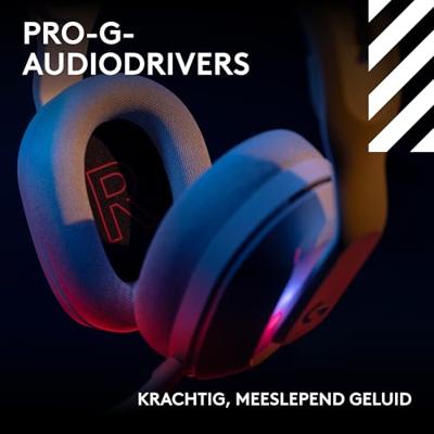 Draadloze gamingheadset - Logitech G - Astro 120 X - Lightspeed - Wit